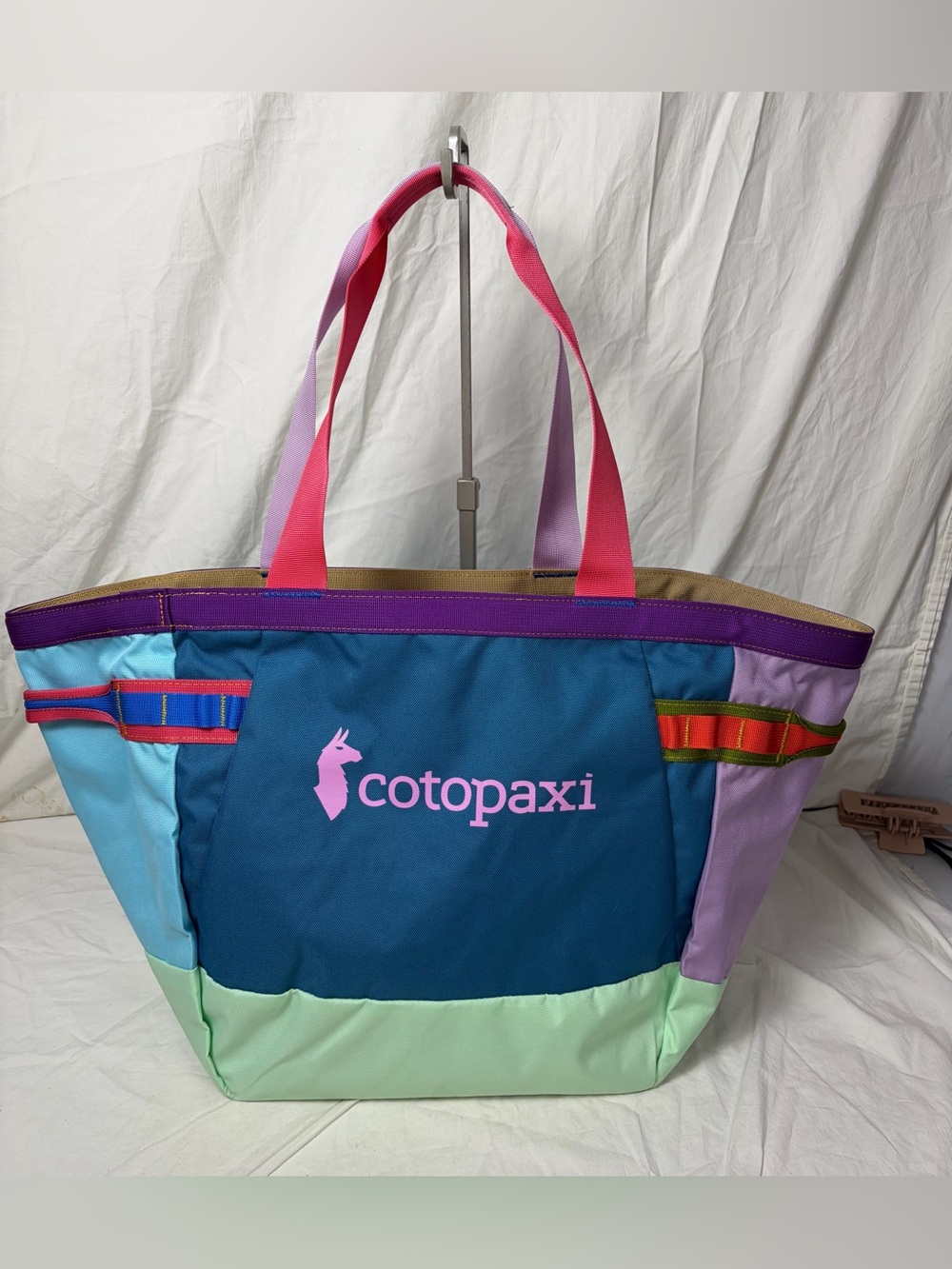 Cotopaxi 30L Tote Bag – Del Día Style Multicolor Carryall NWT